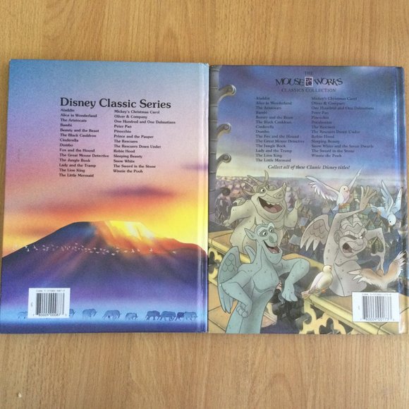 Disney Lion King Hunchback of Notre Dame First Editions Hardcover - Picture 2 of 9